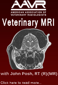Veterinary MRI Training Course with John Posh